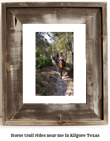 horse trail rides near me in Kilgore, Texas